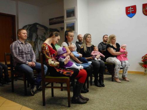 Uvítanie detí do života - marec 2018
