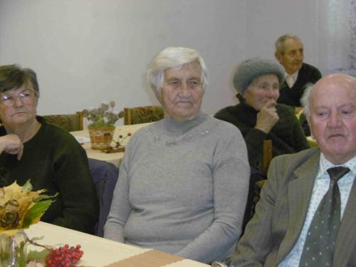 Stretnutie starších občanov a jubilantov - október 2015