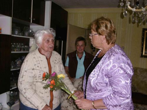 Návšteva starších spoluobčanov - jún 2015